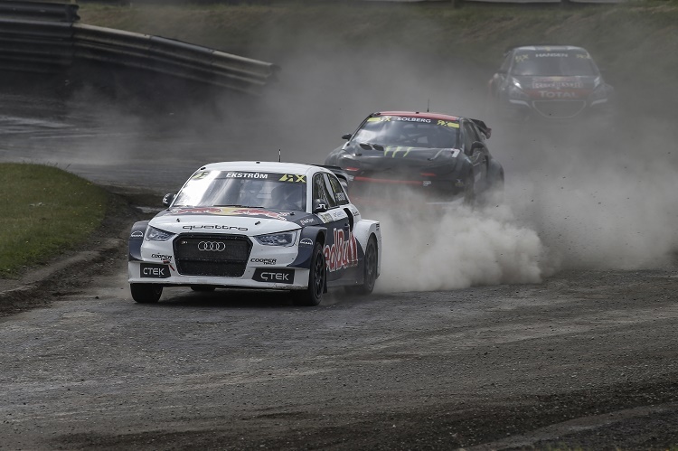 Mattias Ekström bei seinem Sieg 2016 in Lydden Hill