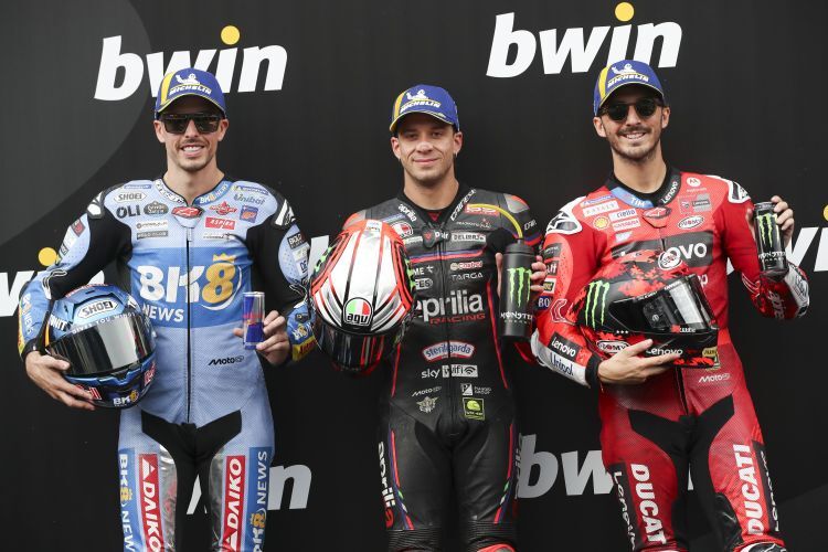 Qualifying - Alex Márquez, Marco Bezzecchi & Francesco Bagnaia