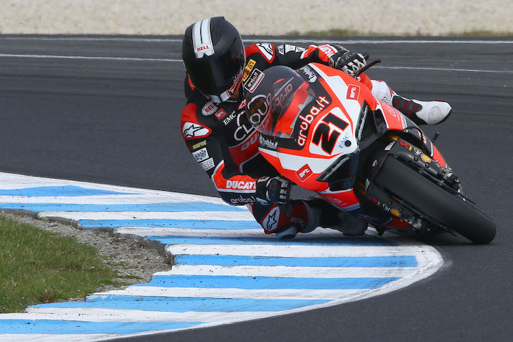 Troy Bayliss 2015 bei seinem genialen Auftritt auf Phillip Island als Ersatz von Davide Giugliano 