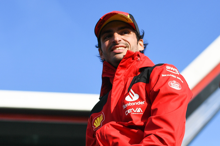 Carlos Sainz: «Die Orte, an denen ich am besten esse, sind Spanien, Italien und Japan»