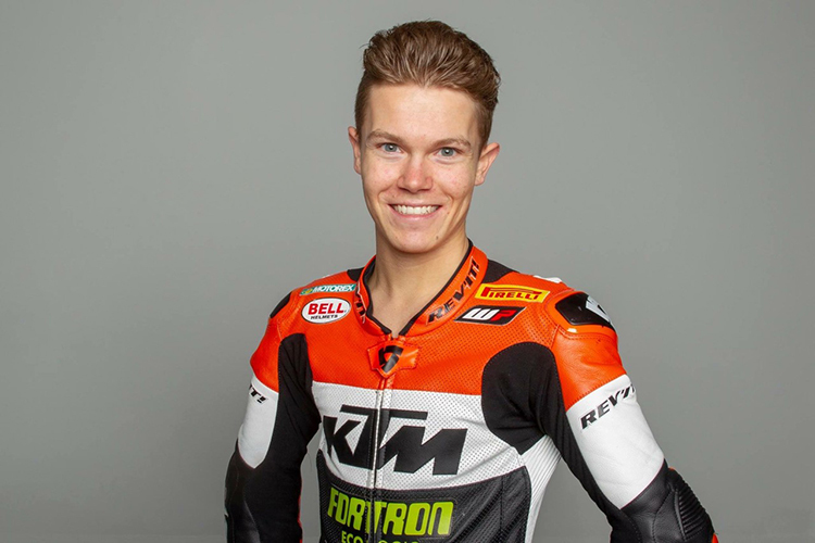 Koen Meuffels sorgte für den ersten KTM-Sieg