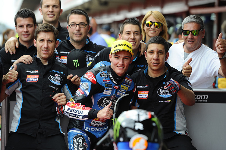 Jorge Navarro mit dem Team Estrella Galicia 0,0 