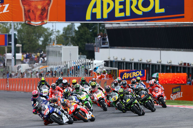 Das MotoGP-Feld in Misano: Für 2014 ändert sich einiges