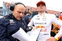 Renningenieur Gianpiero Lambiase und Max Verstappen