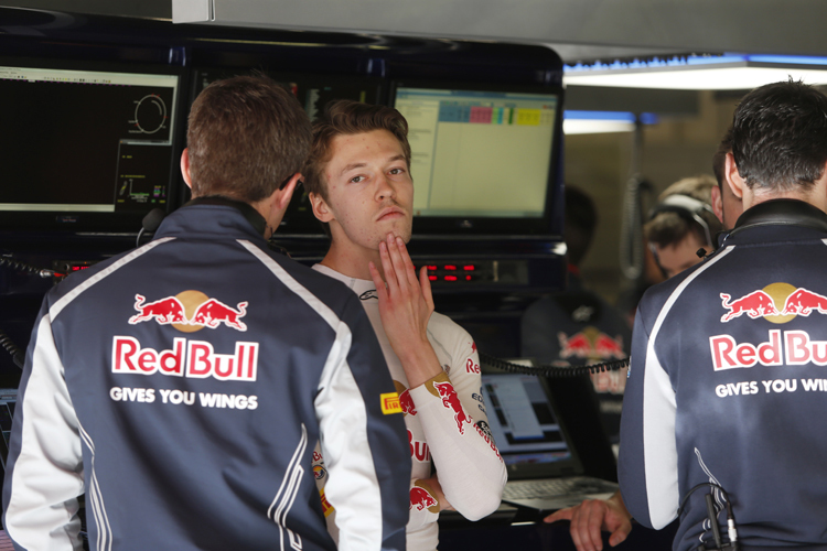 Daniil Kvyat: «Ich habe meine Meinung gesagt, aber das Team hat dann anders entschieden»