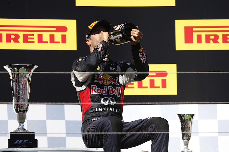 Dritter Platz für Daniel Ricciardo