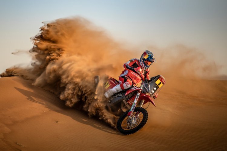 Sam Sunderland (GASGAS) ist Führender der Rally-Raid-WM