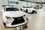 Der Lexus GT3, daneben sein Bruder aus der GT500-Klasse der Super GT-Meisterschaft