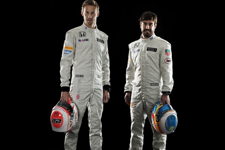 Jenson Button und Fernando Alonso