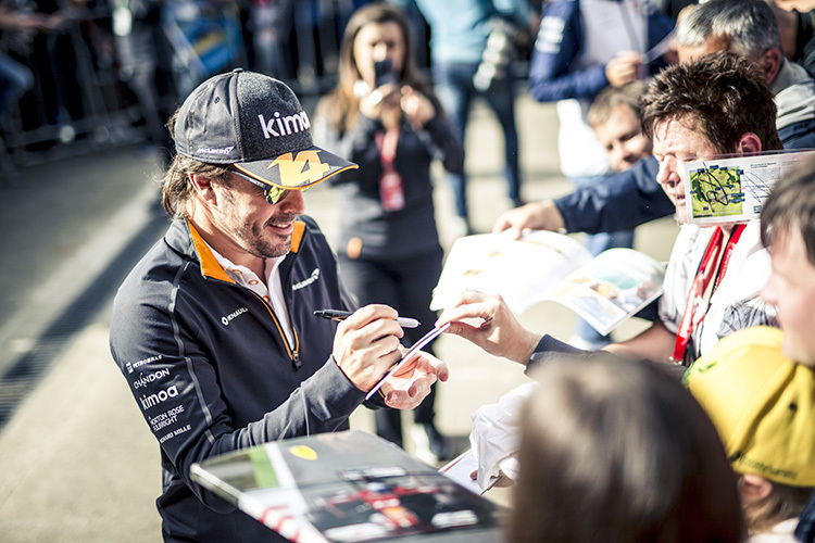 Fernando Alonso am Red Bull Ring