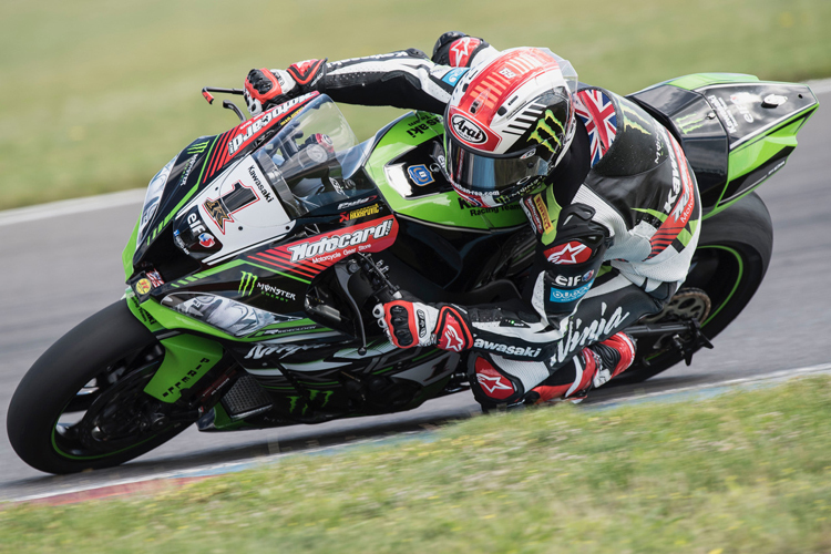 Weltmeister Jonathan Rea auf dem Lausitzring