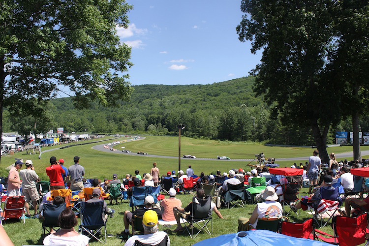 Die ALMS auf der Strecke von Lime Rock Park