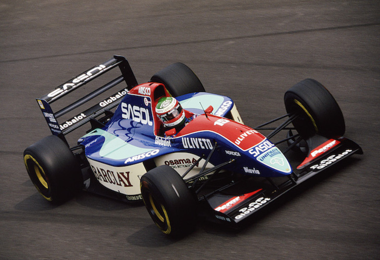 Marco Apicella kam 1993 in Monza nicht besonders weit