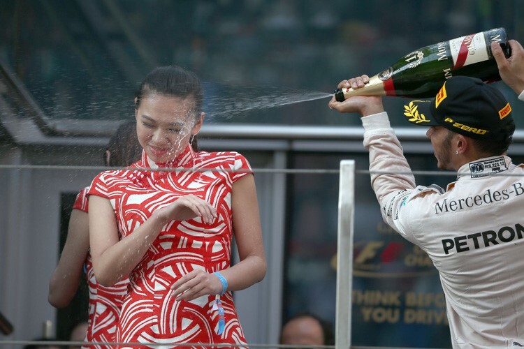 Lewis Hamilton nach dem China-GP