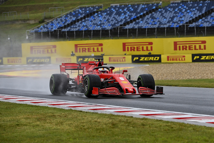 Sebastian Vettel war im zweiten Training auf dem Hungaroring der Schnellste