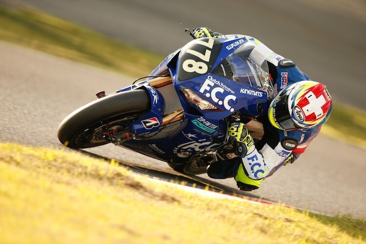 Dominique Aegerter in Suzuka