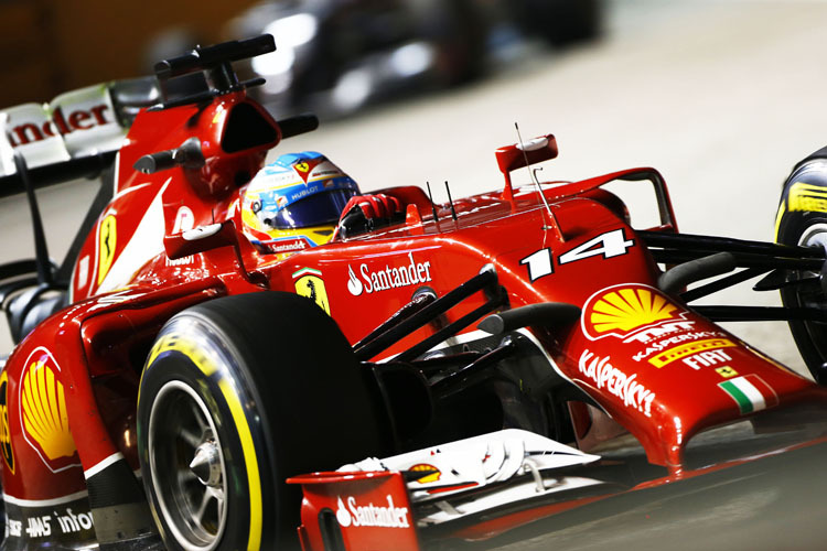 Ferrari-Star Fernando Alonso: «Wir müssen sicherstellen, dass wir es überhaupt ins Ziel schaffen. Wenn wir das hinbekommen, ist ein Podestplatz möglich»
