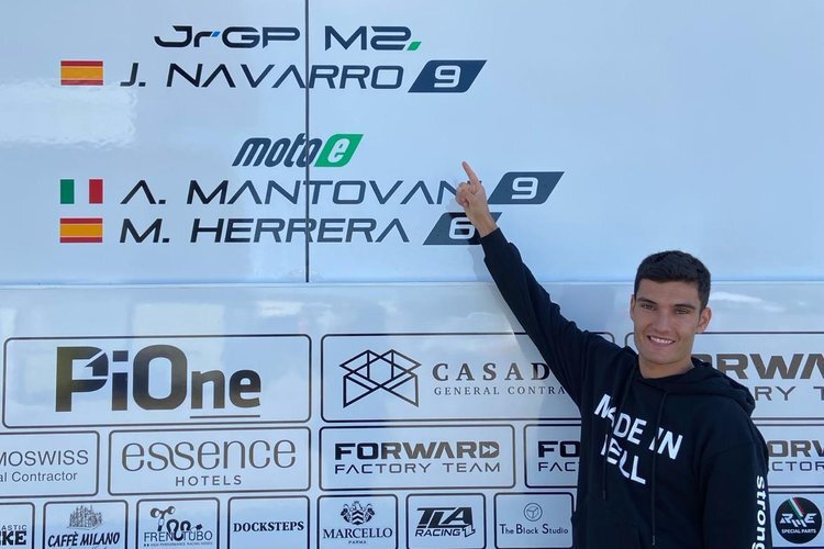 Jorge Navarro nimmt 2024 auch an der Moto2-EM teil