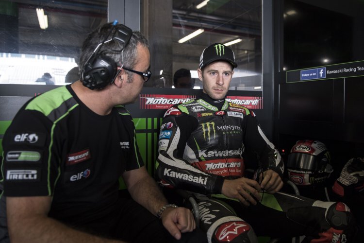 Pere Riba (li) und Jonathan Rea sind an der Rennstrecke ein eingespieltes Team