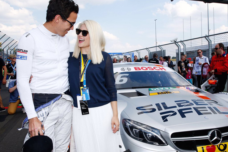 Robert Wickens und Karli Woods