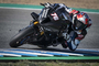 Loris Baz bei seinem Roll-out mit der BMW