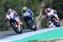 Danilo Petrucci vor Valentino Rossi