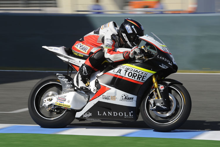 Marcel Schrötter in Jerez