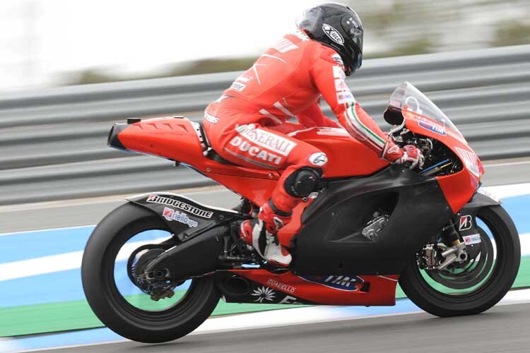 Ducati-Testpilot Franco Battaini