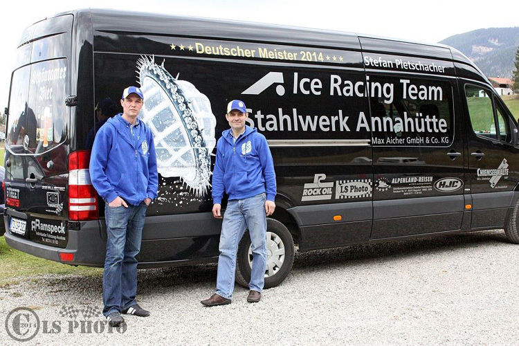 Team Stahlwerk Annahütte: Stefan Pletschacher (li.) und Harald Simon