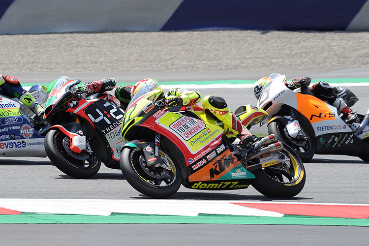 Dominique Aegerter auf dem Red Bull Ring