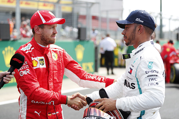 Auf dieses Duell freuen wir uns: Sebastian Vettel gegen Lewis Hamilton
