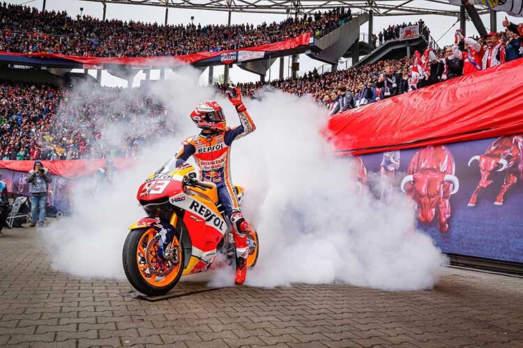 Marc Márquez: Burn-outs in Leipzig