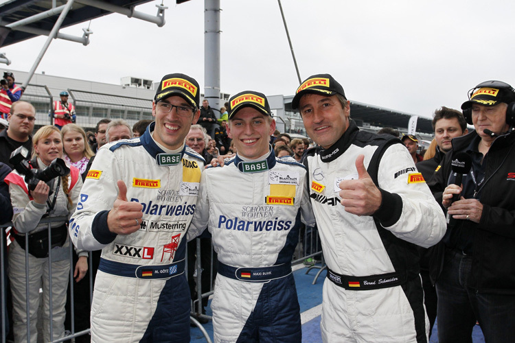 Erfolgstrio Götz, Buhk und Schneider