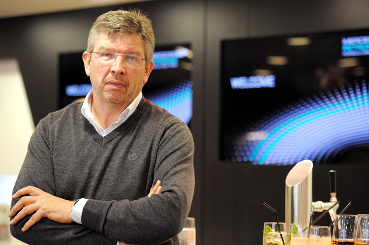 Mercedes GP-Teamchef Ross Brawn