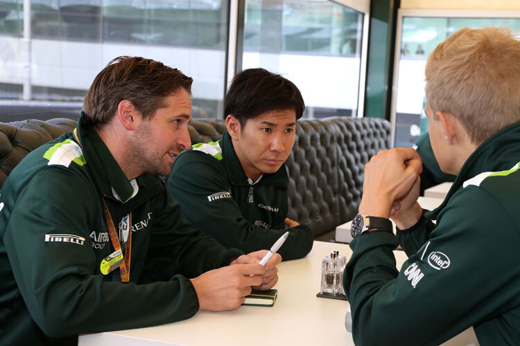 Kamui Kobbayashi würde gerne bei Caterham bleiben