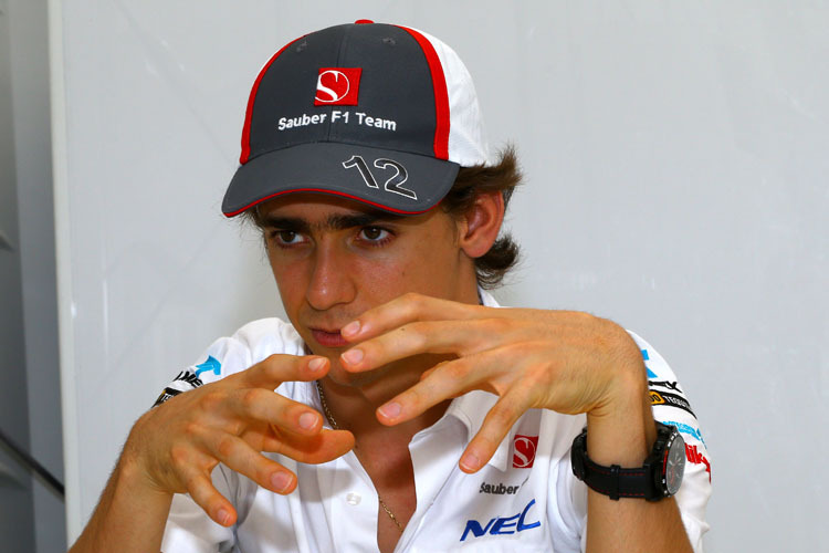 Esteban Gutiérrez: «Und dann habe ich die Flammen in meinem Rückspiegel gesehen und sprang entsprechend schnell aus dem Auto»