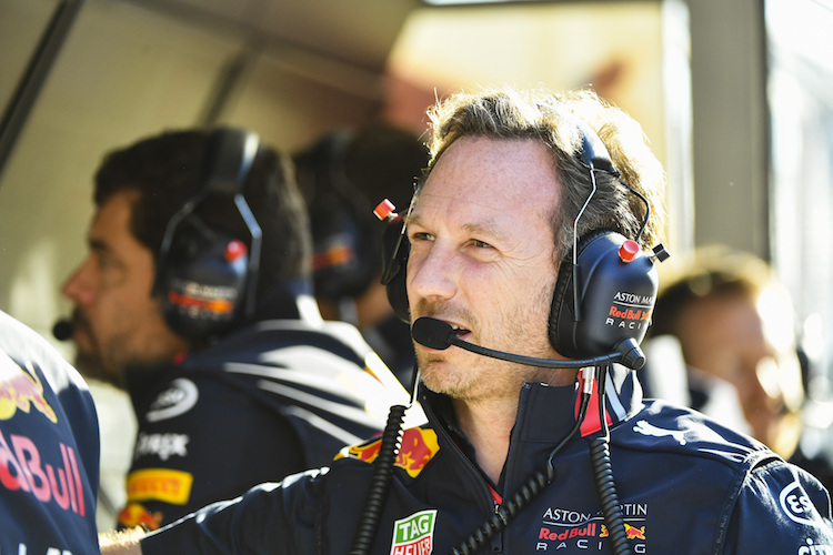 Red Bull Racing-Teamchef Christian Horner