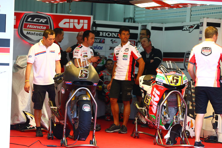 Stefan Bradls Team LCR beim Test in Valencia: Wie oft kann 2014 getestet werden?