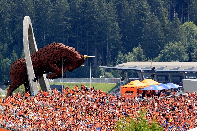 206.746 Besucher kamen 2018 für die MotoGP-WM an den Red Bull Ring