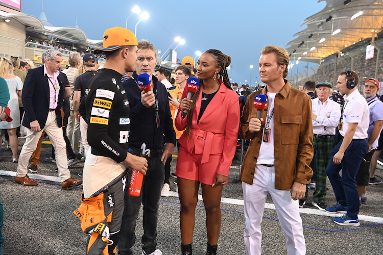 Nico Rosberg (rechts): Vom Jeddah Corniche Circuit tief beeindruckt