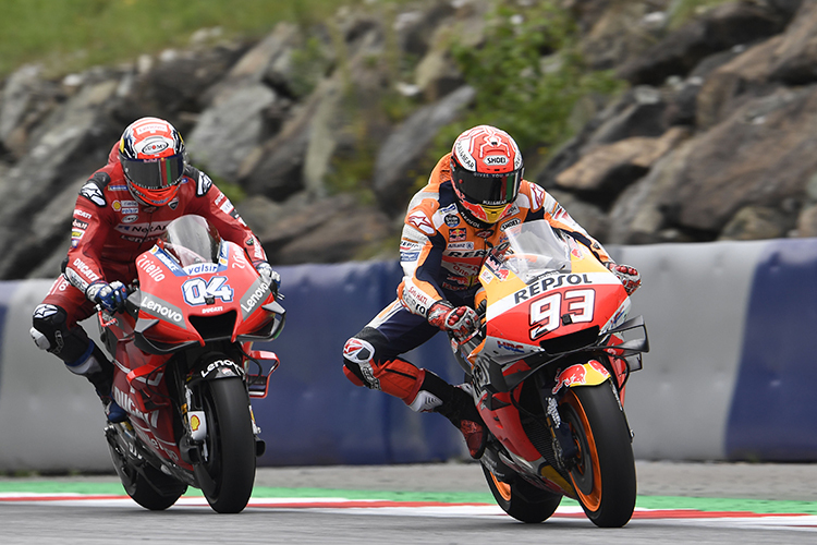 Spielberg: Marc Marquez vor Andrea Dovizioso