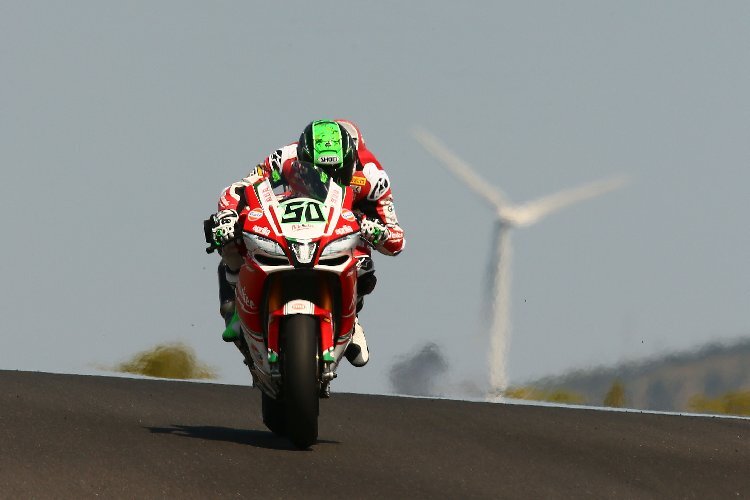 Eugene Laverty ist ein Portimao-Spezialist