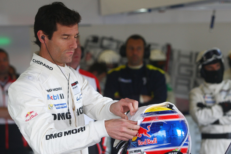 Mark Webber beim Sportwagenlauf in Silverstone