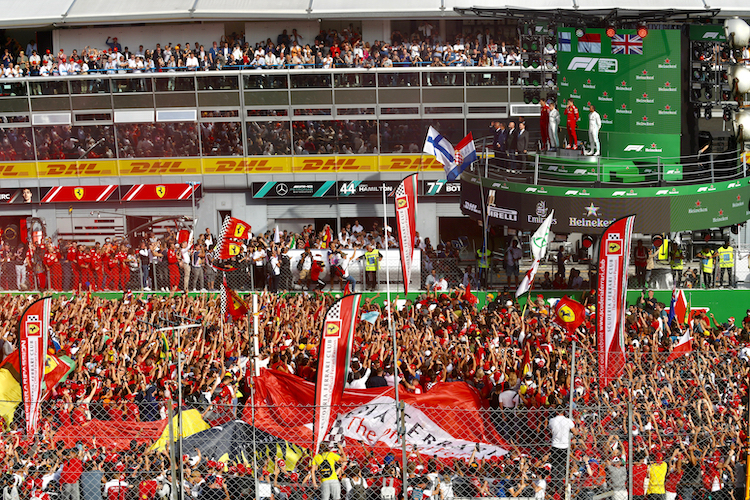 2019 waren noch 90.000 Fans in Monza