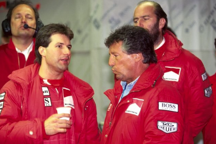 Michael und Mario Andretti