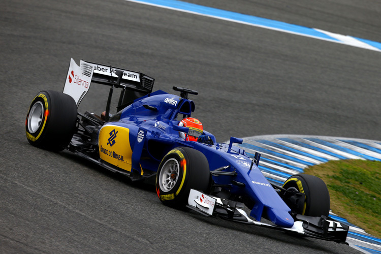 Tolle Leistung von Felipe Nasr im neuen Sauber
