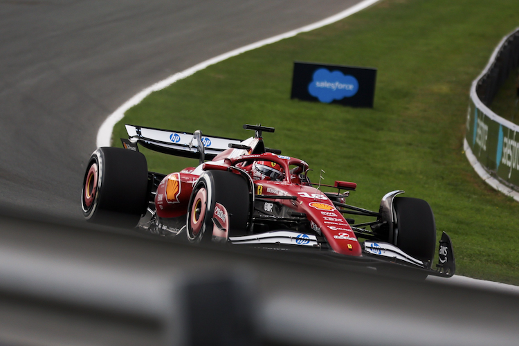 Charles Leclerc in Zandvoort