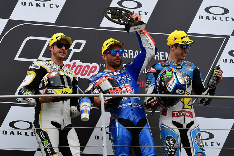 Tom Lüthi, Mattia Pasini und Alex Márquez