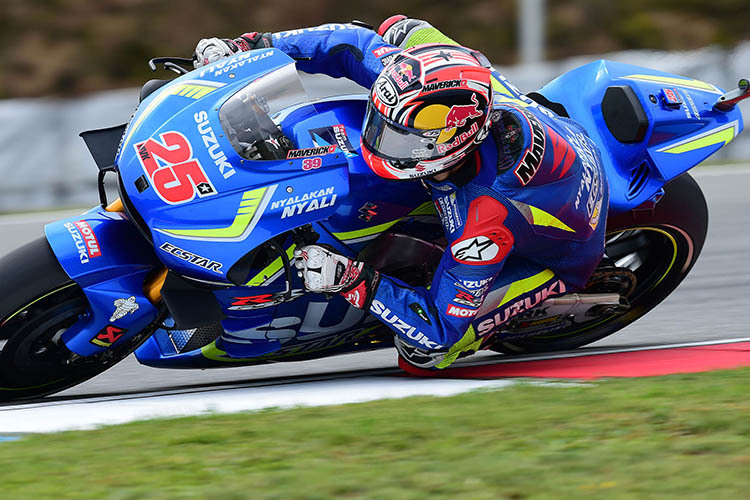 Maverick Viñales auf der Suzuki GSX-RR