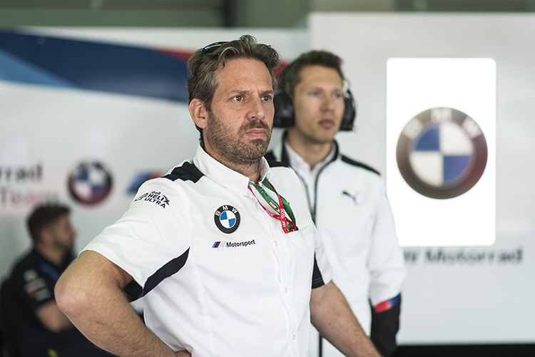 BMW Motorsport Direktor Marc Bongers (li.)
